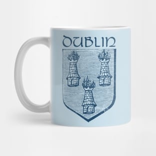 Dublin - Vintage Look Crest Design Mug